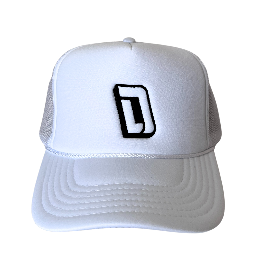 White Dadicated Foam Trucker