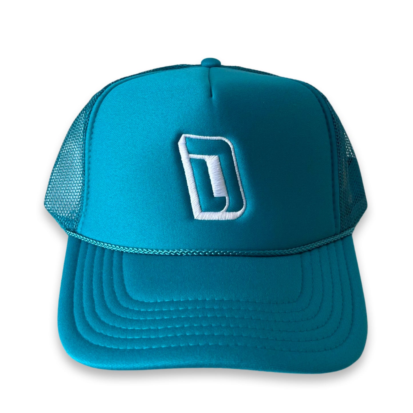 Teal Foam Trucker