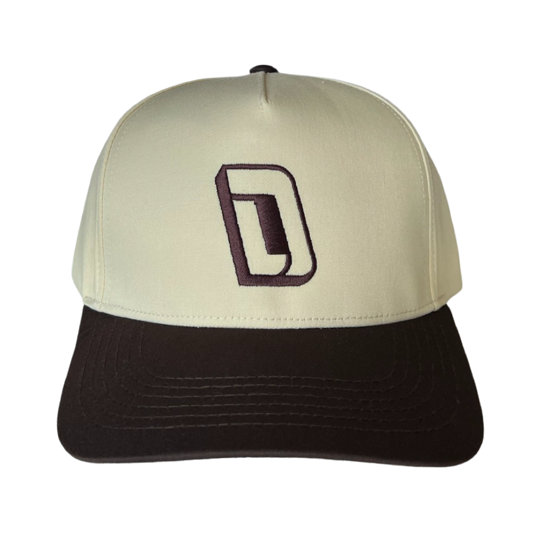 Brown/Cream Dadicated Snapback