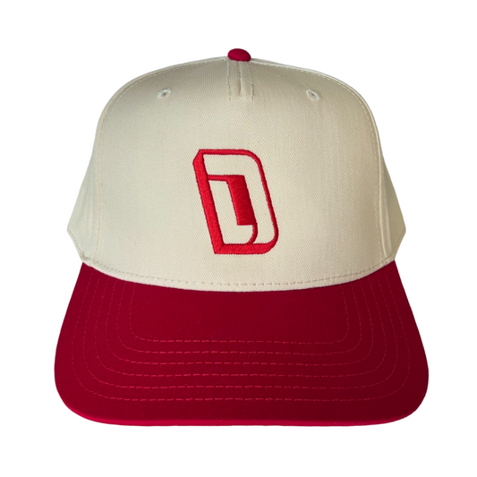 Cream/Red Dadicated Snapback