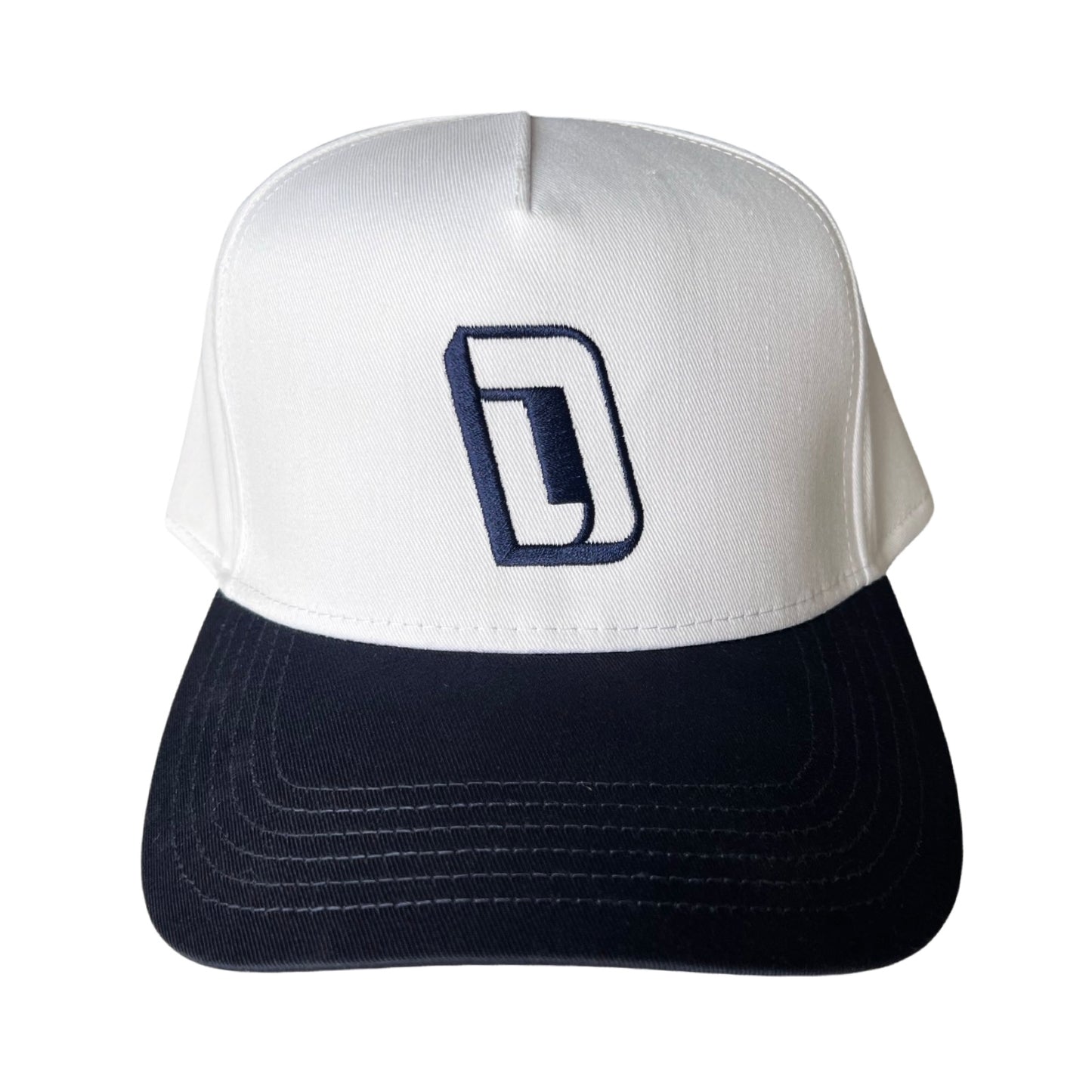 White/Navy Dadicated Snapback