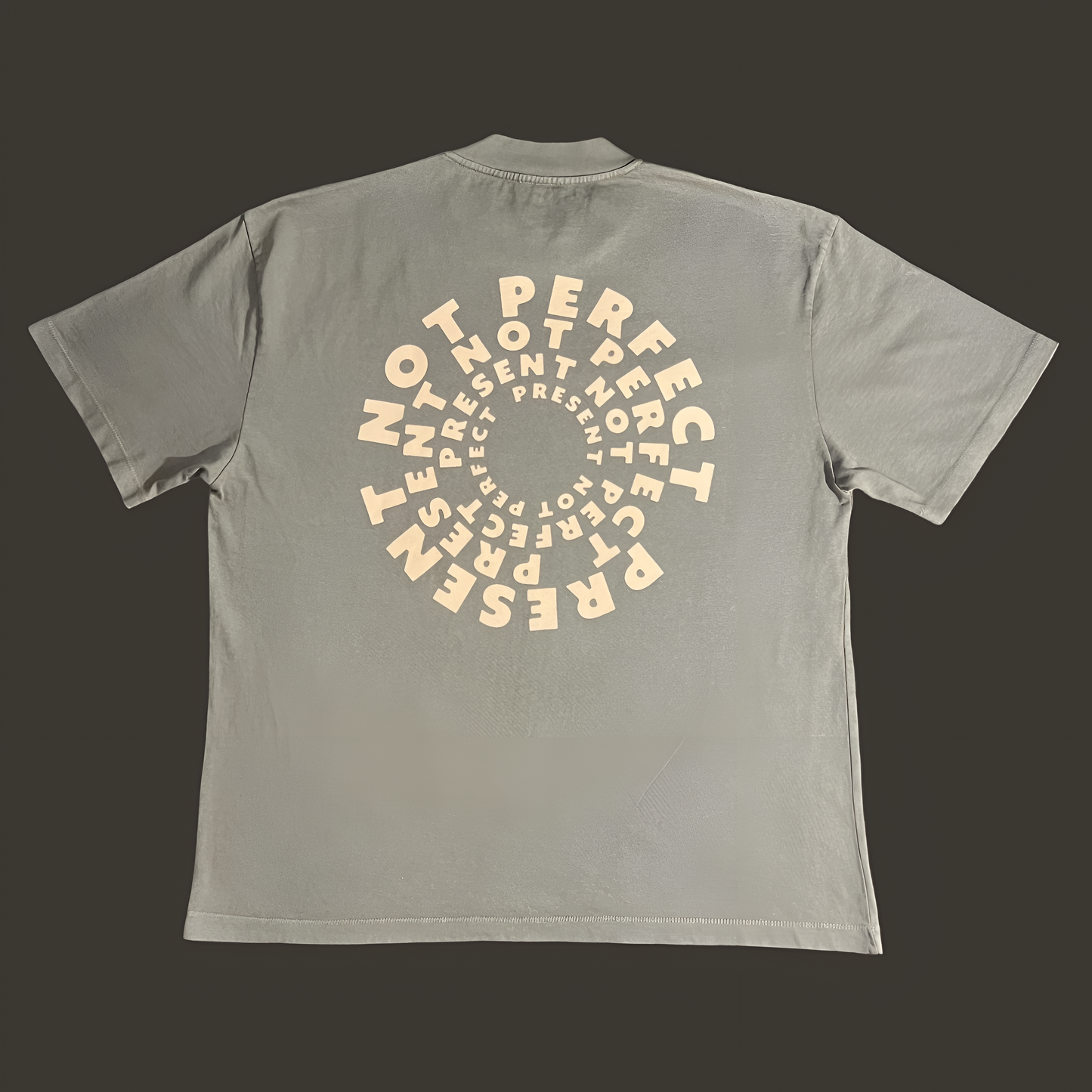 Premium Dadicated Present Not Perfect Roundabout Tee