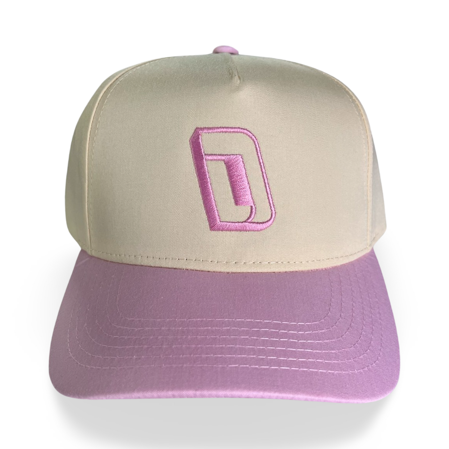 Pink/Cream Dadicated SnapBack