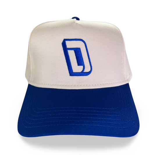 Royal Blue/Cream Dadicated Snapback