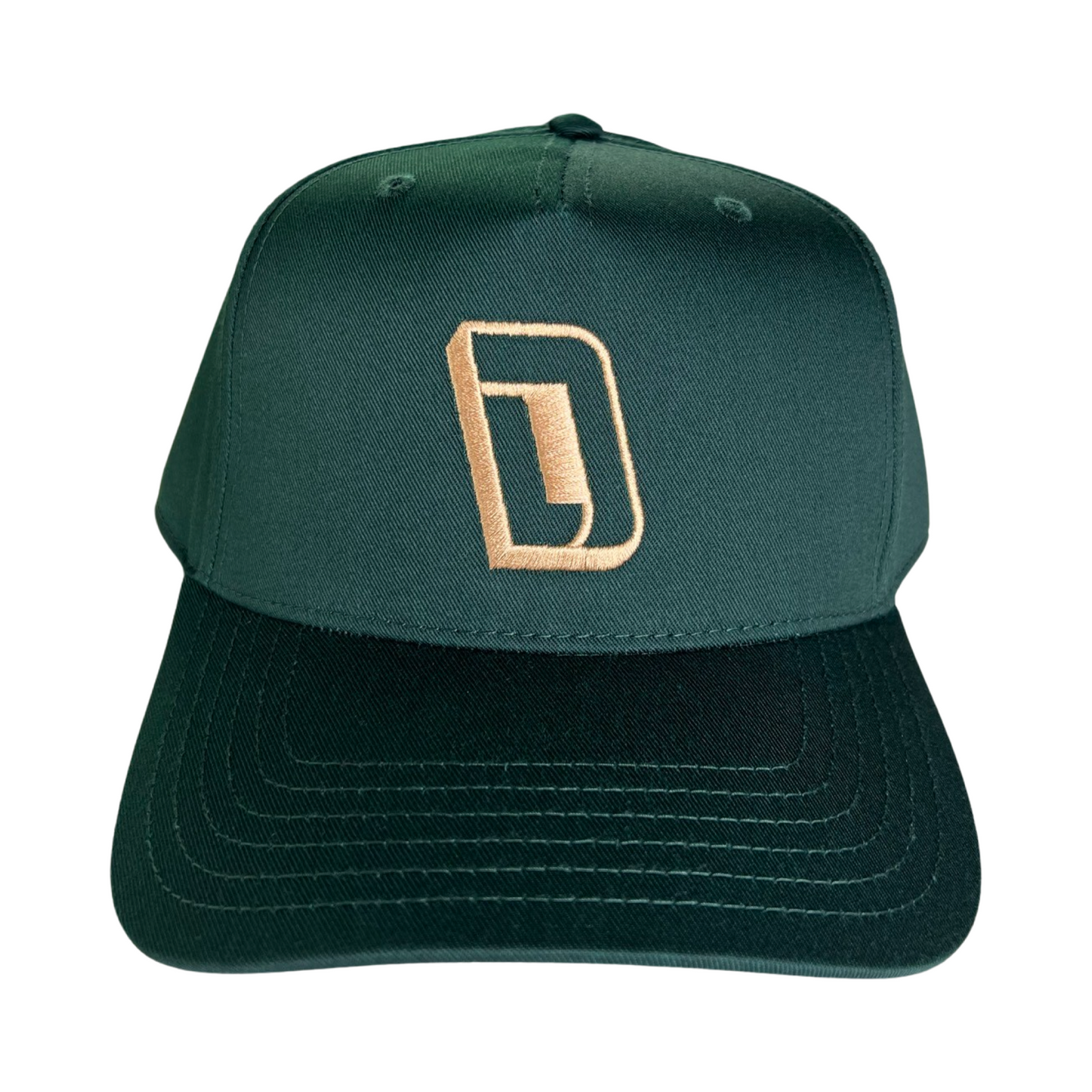 Hunter Green/Gold Dadicated Snapback