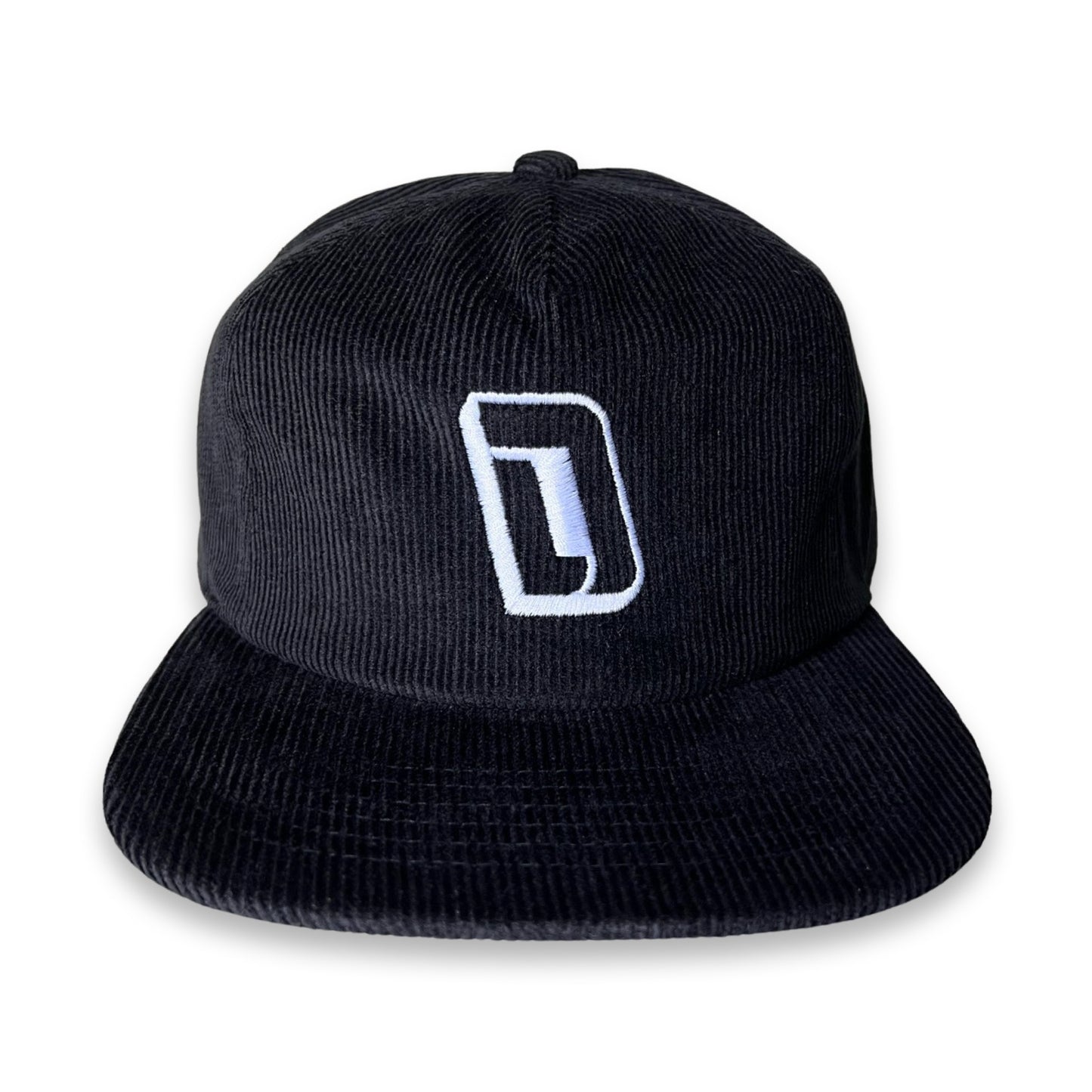 Black Dadicated Corduroy Hat