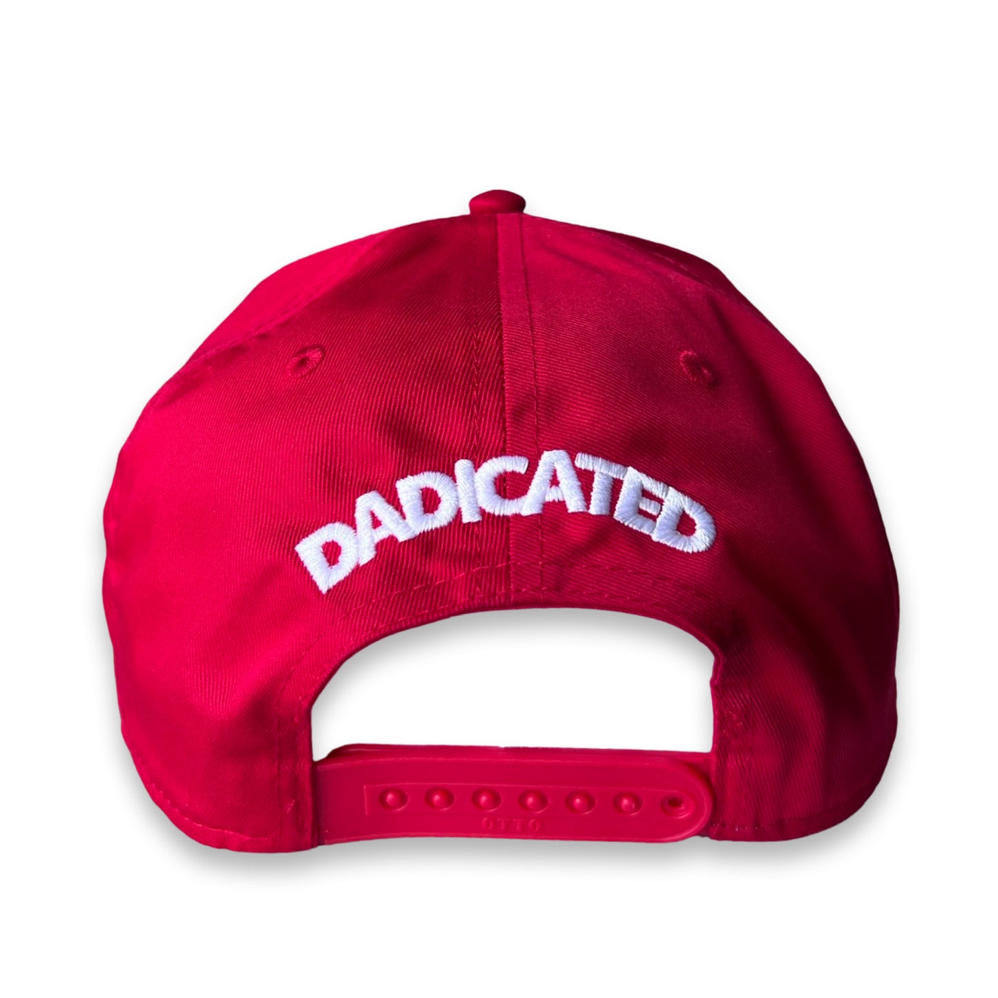 Red Dadicated Snapback