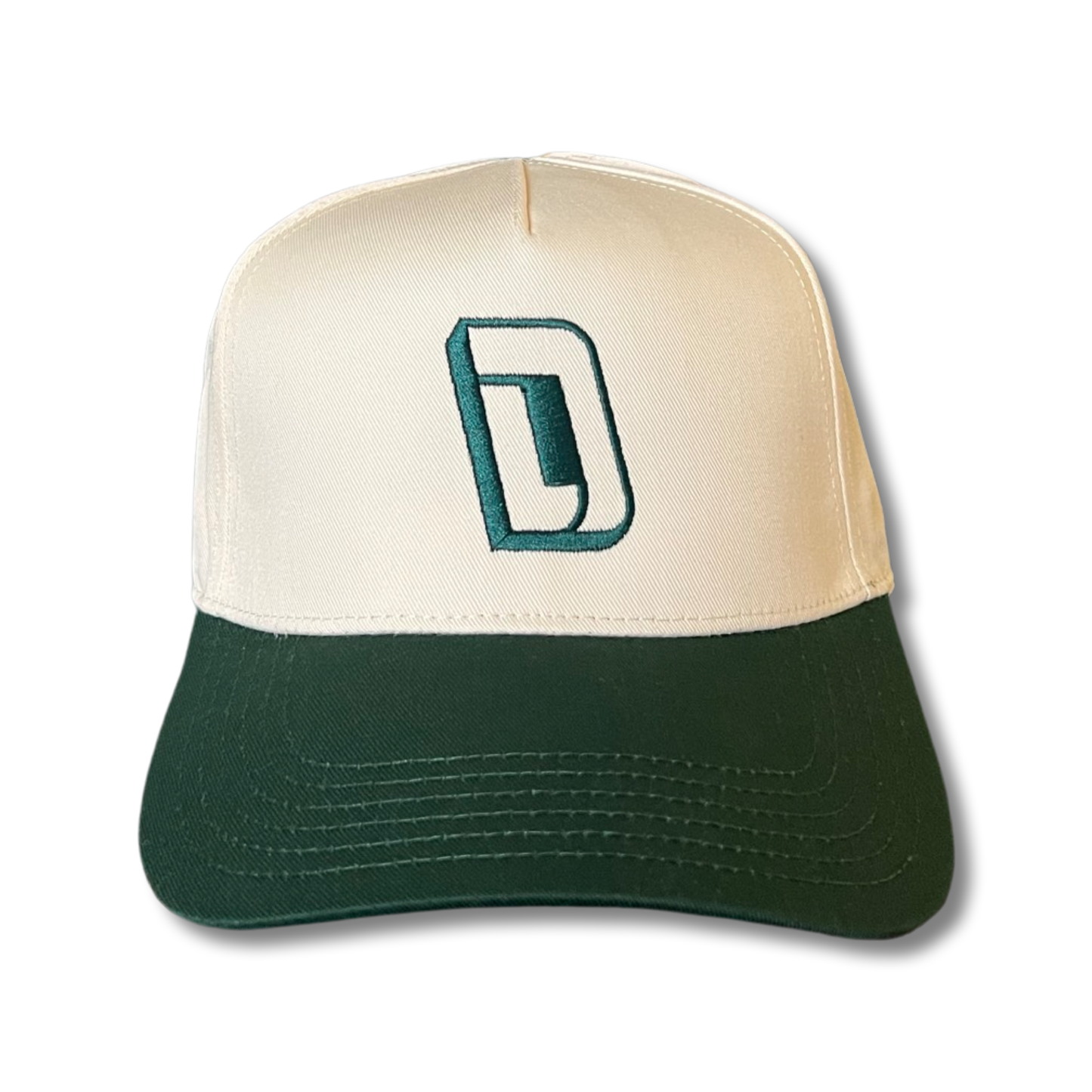 Cream/Green Dadicated Snapback