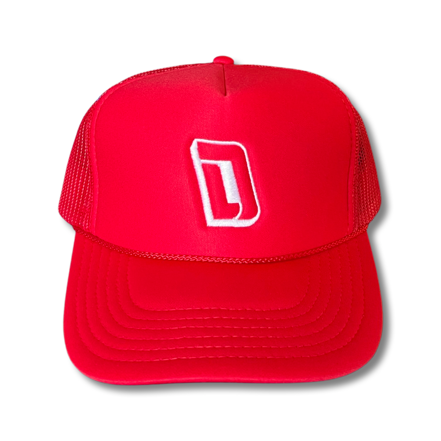 Red Dadicated Foam Trucker