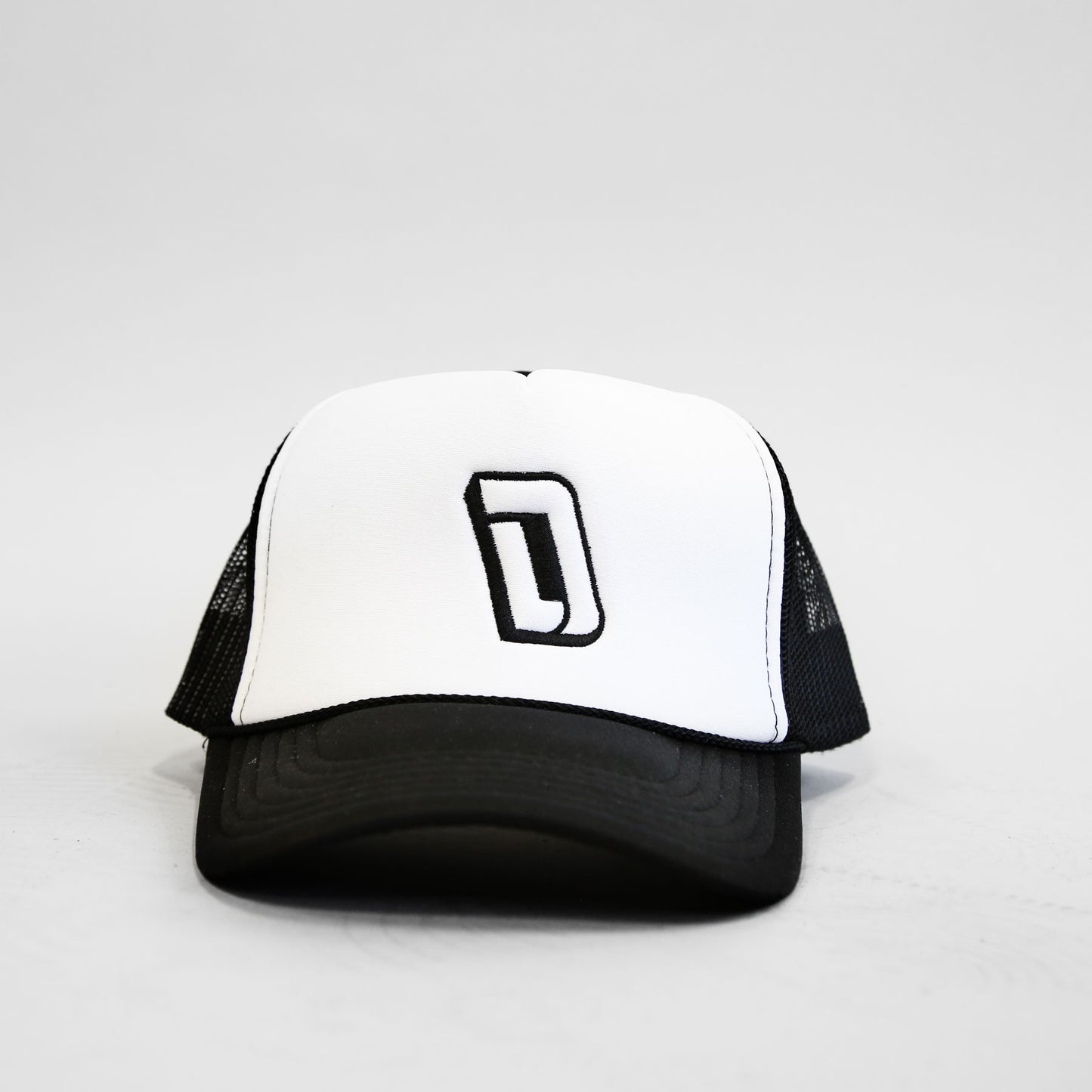 Black/White Dadicated Foam Trucker