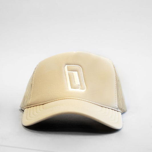 Beige Dadicated Foam Trucker